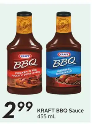 Sobeys KRAFT BBQ Sauce offer