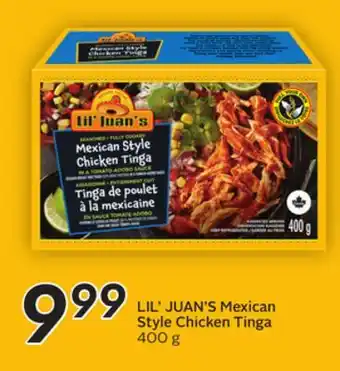 Sobeys LIL' JUAN'S Mexican Style Chicken Tinga offer