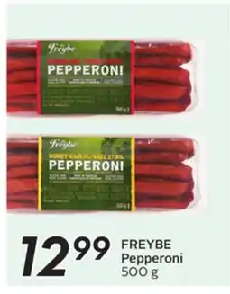 Sobeys FREYBE Pepperoni offer