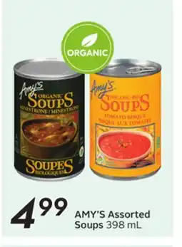 Sobeys AMY'S Assorted Soups offer