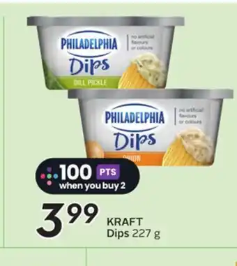 Sobeys KRAFT Dips offer