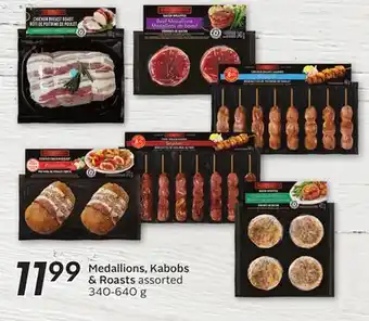 Sobeys Medallions, Kabobs & Roasts offer