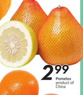 Sobeys Pomelos offer