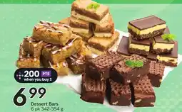 Sobeys Dessert Bars offer