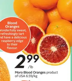 Sobeys Moro Blood Oranges offer