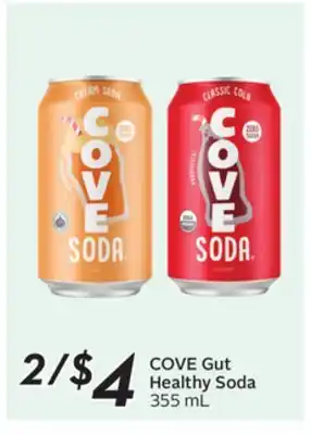 Sobeys COVE Gut Healthy Soda offer