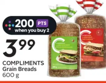 Sobeys COMPLIMENTS Grain Breads offer