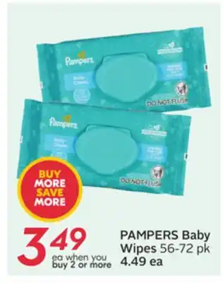 Sobeys PAMPERS Baby Wipes offer