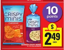 Food Basics QUAKER CRISPY MINIS offer