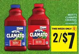 Food Basics MOTT'S CLAMATO COCKTAIL offer