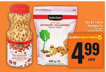 Food Basics SELECTION PEANUTS offer