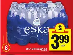 Food Basics ESKA SPRING WATER offer