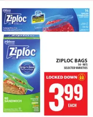 Food Basics ZIPLOC BAGS offer