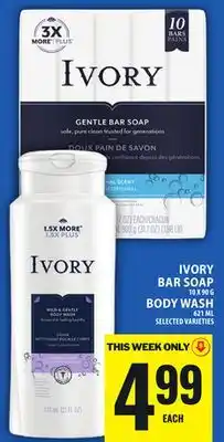 Food Basics IVORY BAR SOAP OR BODY WASH offer