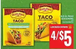 Food Basics OLD EL PASO SEASONING offer