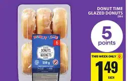 Food Basics DONUT TIME GLAZED DONUTS offer