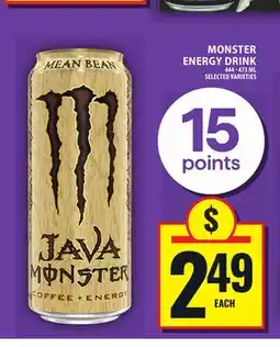 Food Basics MONSTER ENERGY DRINK offer