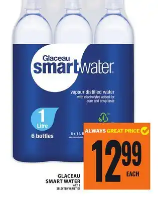 Food Basics GLACEAU SMART WATER offer