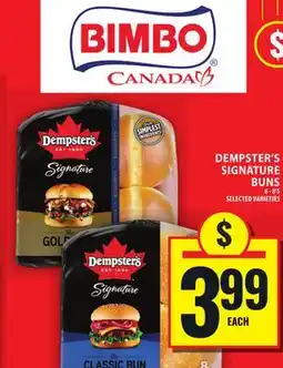 Food Basics DEMPSTER'S SIGNATURE BUNS offer