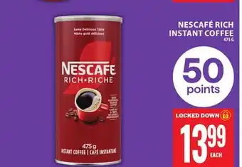 Food Basics NESCAFÉ RICH INSTANT COFFEE offer