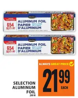 Food Basics SELECTION ALUMINUM FOIL offer