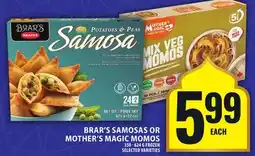 Food Basics BRAR'S SAMOSAS OR MOTHER'S MAGIC MOMOS offer