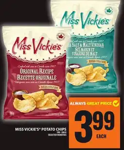 Food Basics MISS VICKIE'S POTATO CHIPS offer