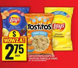 Food Basics LAY'S POTATO CHIPS OR TOSTITOS TORTILLA CHIPS offer