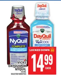 Food Basics VICKS DAYQUIL OR NYQUIL offer