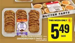 Food Basics SELECTION COOKIES GRANDMOTHER'S TARTS offer