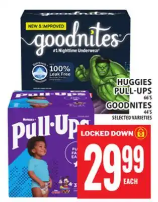 Food Basics HUGGIES PULL-UPS OR GOODNITES offer