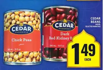 Food Basics CEDAR BEANS offer