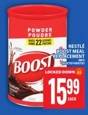 Food Basics NESTLÉ BOOST MEAL REPLACEMENT offer