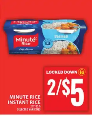 Food Basics MINUTE RICE INSTANT RICE offer