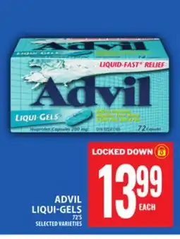 Food Basics ADVIL LIQUI-GELS offer