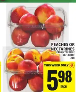 Food Basics PEACHES OR NECTARINES offer