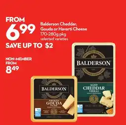 Longo's Cheddar, Gouda or Havarti Cheese offer