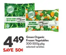 Longo's Frozen Vegetables offer