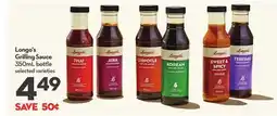 Longo's Grilling Sauce offer