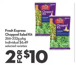 Longo's Fresh Express Chopped Salad Kit offer