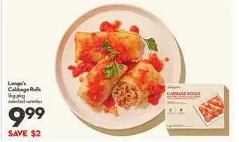 Longo's Cabbage Rolls offer