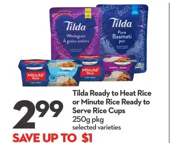 Longo's Ready to Heat Rice or Ready to Serve Rice Cups offer