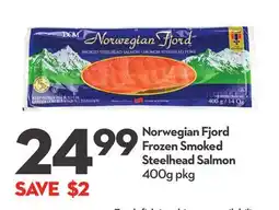 Longo's Frozen Smoked Steelhead Salmon offer