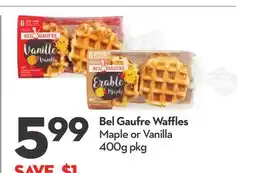 Longo's Bel Gaufre Waffles offer