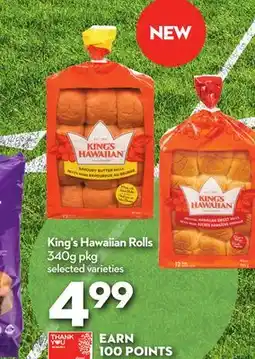 Longo's King's Hawaiian Rolls offer