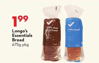 Longo's Essentials Bread offer