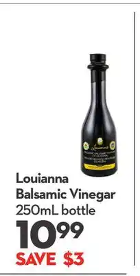 Longo's Louianna Balsamic Vinegar offer