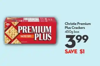 Longo's Christie Premium Plus Crackers offer