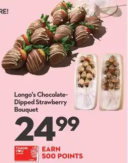 Longo's Chocolate-Dipped Strawberry Bouquet offer