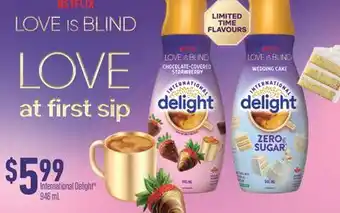 Fortinos INTERNATIONAL DELIGHT , 946 mL offer